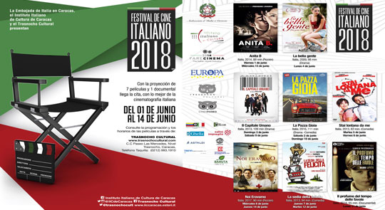 XIV Festival de Cine Italiano 2018
