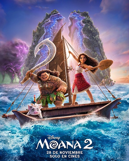 Taquilla USA: 'Moana 2' encabeza el mejor Da de Accin de Gracias de todos los tiempos con un rcord de $225 millones en EE. UU. y $389 millones a nivel mundial