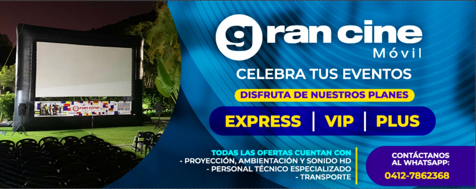 Gran Cine Móvil Banner