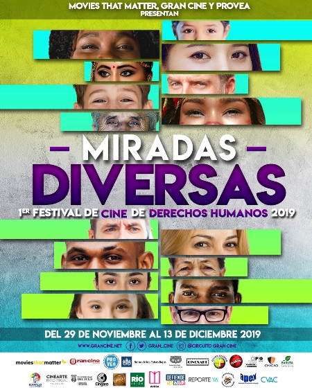 Desde el 29 de noviembre, 'Miradas Diversas' - 1er Festival de Cine de Derechos Humanos