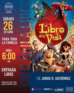 El libro de la vida - Cine vila Lder 