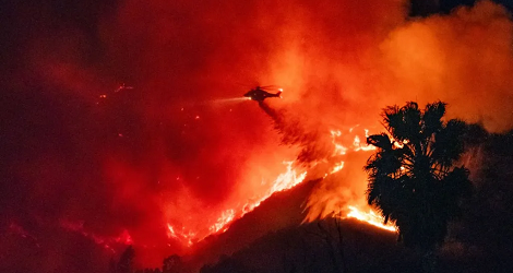 Los incendios de Los ngeles retrasan las nominaciones de los Oscar y rodajes de series