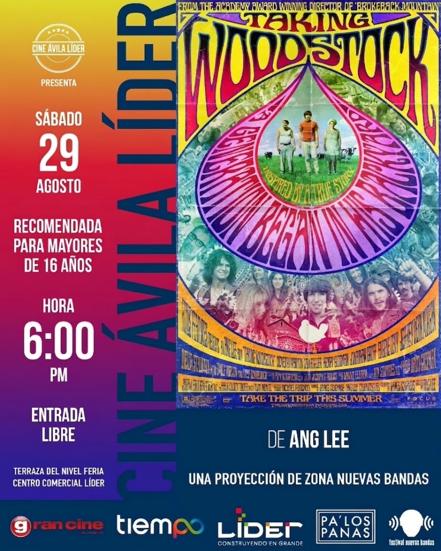 TAKING WOODSTOCK (Cine Ávila Líder)