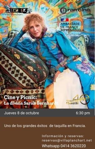 La divina Sarah Bernhardt (Villa Planchart)